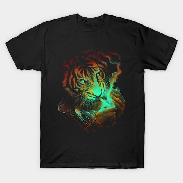 Tiger Light T-Shirt by opawapo